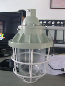 t5仓库专用玻璃管铁皮底防爆灯具